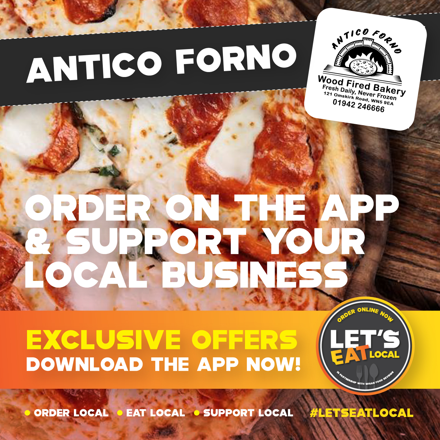 Antico Forno, Wigan